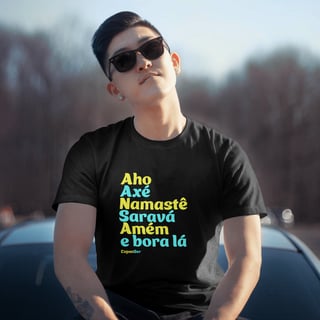 Nome do produto T-Shirt Quality Preta Unissex | Crenças Expanser 