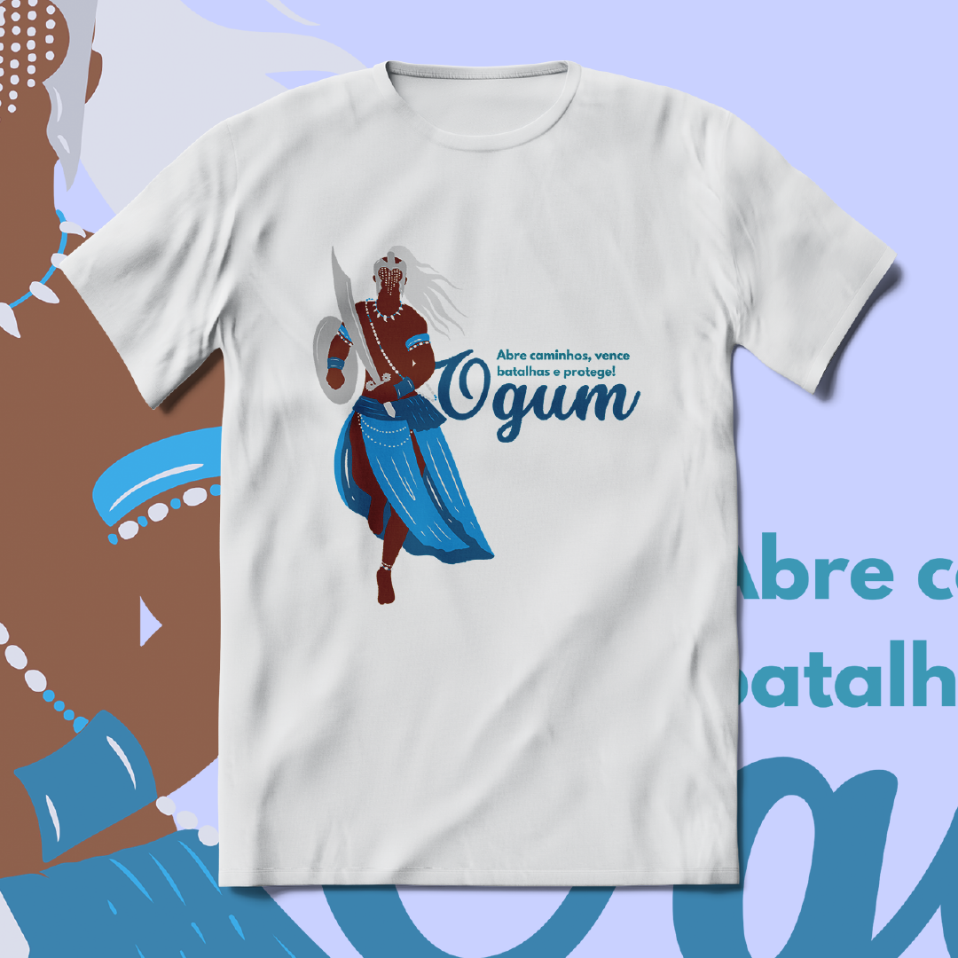 Nome do produto: T-Shirt Quality Unissex | Ogum