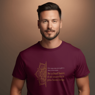 Nome do produto T-Shirt Quality Unissex | Use a Mandala