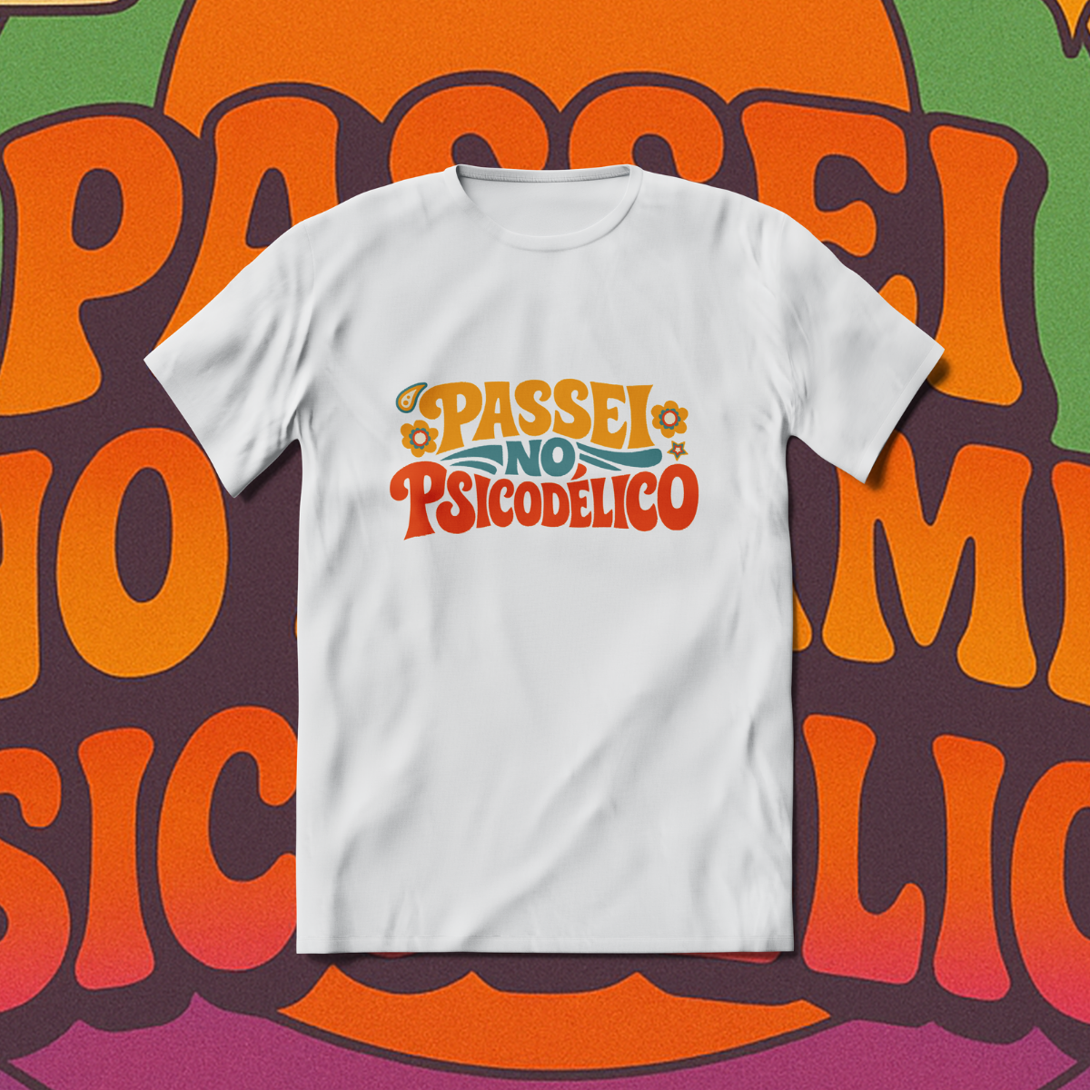 Nome do produto: T-Shirt Quality Unissex | Passei no Psicodélico