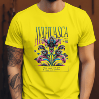 Nome do produto T-Shirt Quality Unissex | Ayahuasca 2
