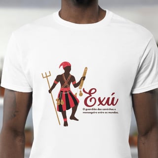 Nome do produto T-Shirt Quality Unissex | Exú