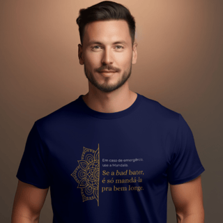 Nome do produto T-Shirt Quality Unissex | Use a Mandala