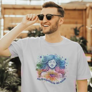 Nome do produto T-Shirt Quality Unissex | Na Frequência do Amor