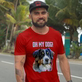 Nome do produto T-Shirt Quality Unissex | Oh my dog