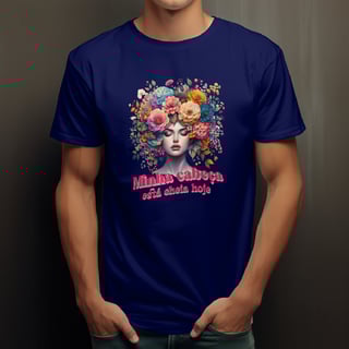Nome do produto T-Shirt Quality Unissex | Minha Cabeça Está Cheia Hoje