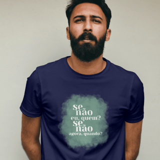 Nome do produto T-Shirt Quality Unissex | Se não eu, quem?