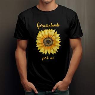 Nome do produto T-Shirt Quality Unissex | Girassolando por aí