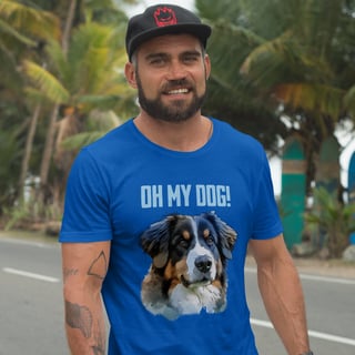 Nome do produto T-Shirt Quality Unissex | Oh my dog