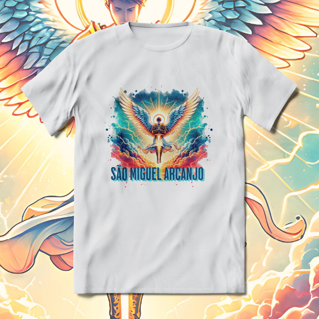 Nome do produto: T-Shirt Quality Unissex | São Miguel Arcanjo