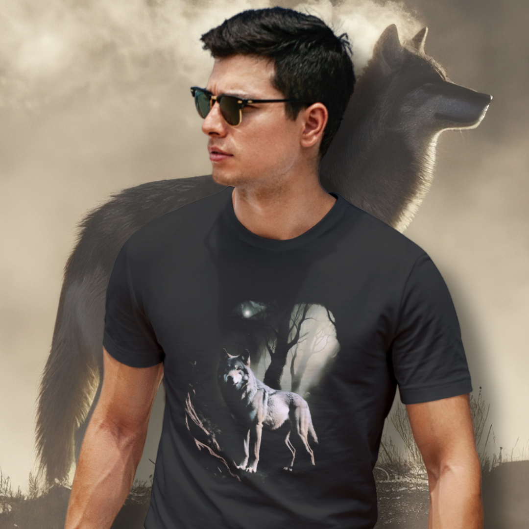 Nome do produto: T-Shirt Quality Unissex O Lobo