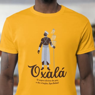 Nome do produto T-Shirt Quality Unissex | Oxalá