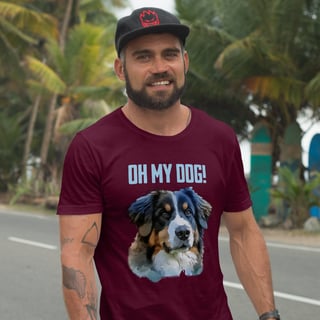 Nome do produto T-Shirt Quality Unissex | Oh my dog