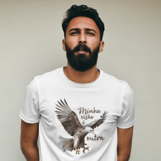 Nome do produto T-Shirt Quality Unissex | Minha Visão é Outra