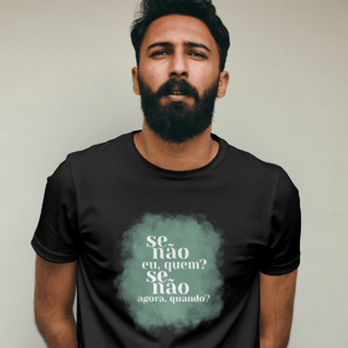 Nome do produto T-Shirt Quality Unissex | Se não eu, quem?