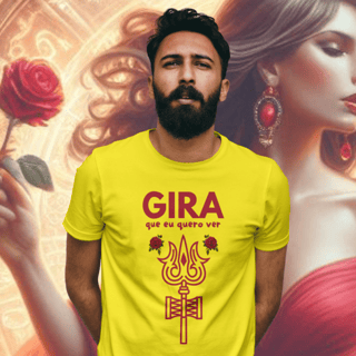 Nome do produto T-Shirt Quality Unissex | Gira que eu quero ver
