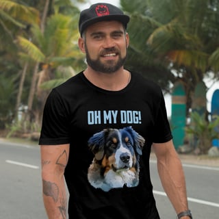 Nome do produto T-Shirt Quality Unissex | Oh my dog