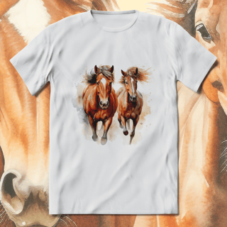Nome do produto T-Shirt Quality Unissex Cavalos
