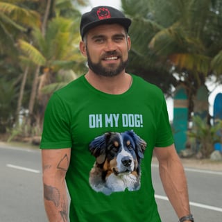 Nome do produto T-Shirt Quality Unissex | Oh my dog