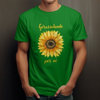 Nome do produto T-Shirt Quality Unissex | Girassolando por aí