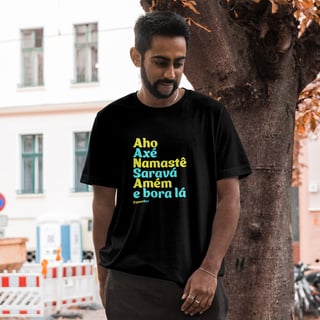 Nome do produto T-Shirt Quality Preta Unissex | Crenças Expanser 