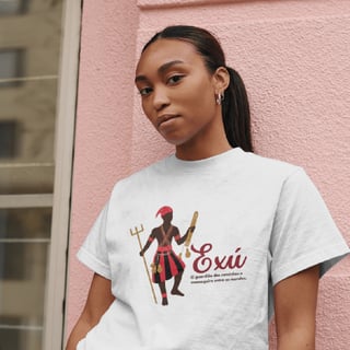 Nome do produto T-Shirt Quality Unissex | Exú