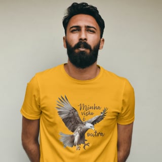 Nome do produto T-Shirt Quality Unissex | Minha Visão é Outra