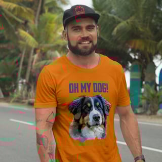 Nome do produto T-Shirt Quality Unissex | Oh my dog