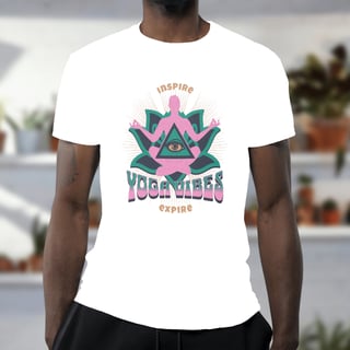 T-Shirt Quality Unissex | Yoga Vibes