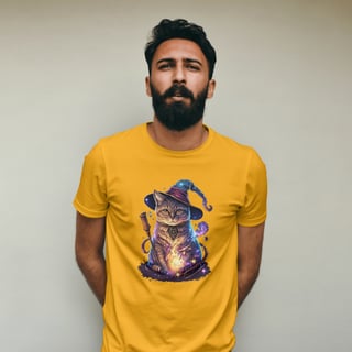 Nome do produto T-Shirt Quality Unissex | Gato Bruxo