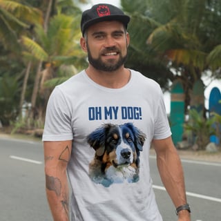 Nome do produto T-Shirt Quality Unissex | Oh my dog