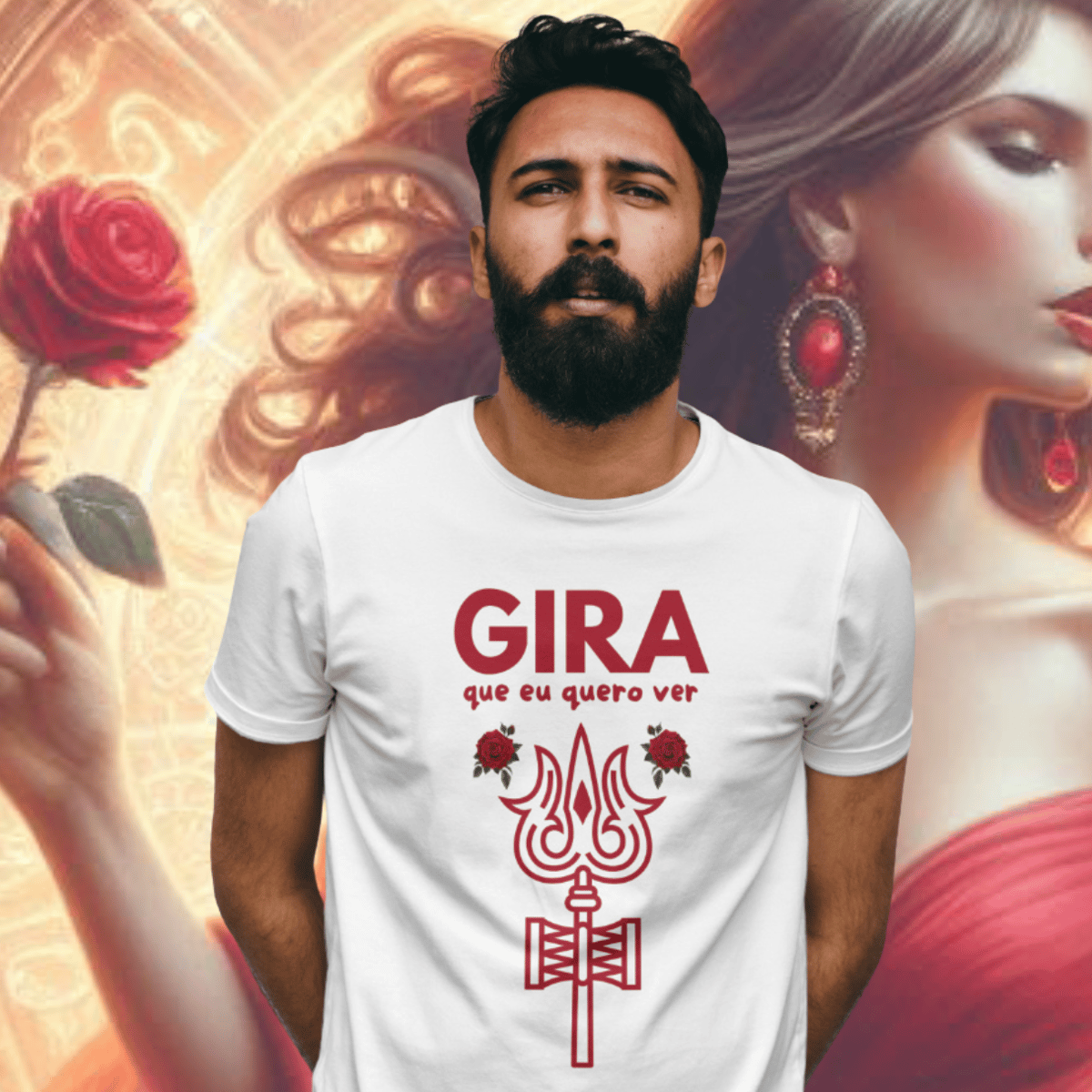 Nome do produto: T-Shirt Quality Unissex | Gira que eu quero ver