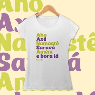 Nome do produto Camiseta Baby Look | Crenças