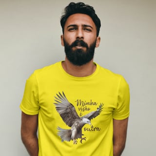 T-Shirt Quality Unissex | Minha Visão é Outra