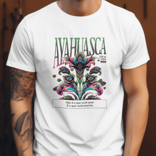 Nome do produto T-Shirt Quality Unissex | Ayahuasca 2