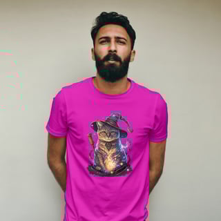 Nome do produto T-Shirt Quality Unissex | Gato Bruxo
