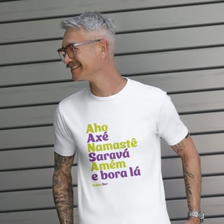 Nome do produto T-Shirt Quality Unissex Branca | Crenças ExpanSer