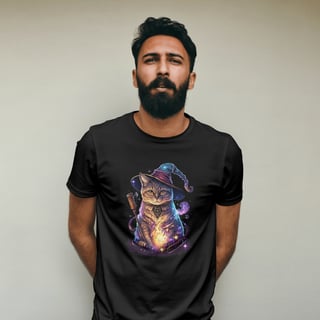Nome do produto T-Shirt Quality Unissex | Gato Bruxo
