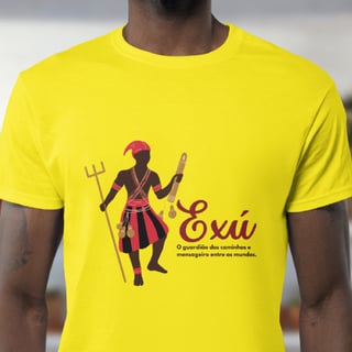 Nome do produto T-Shirt Quality Unissex | Exú