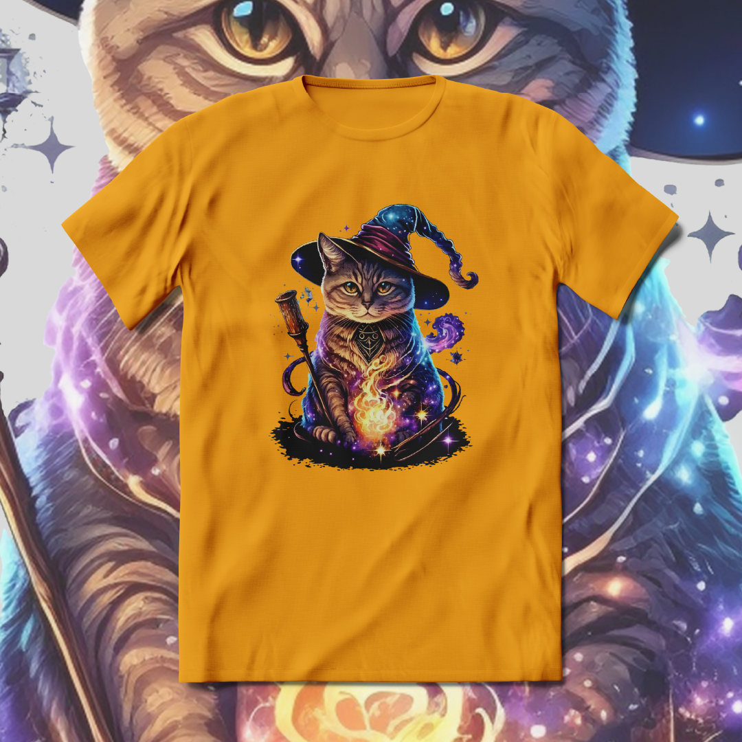 T-Shirt Quality Unissex | Gato Bruxo