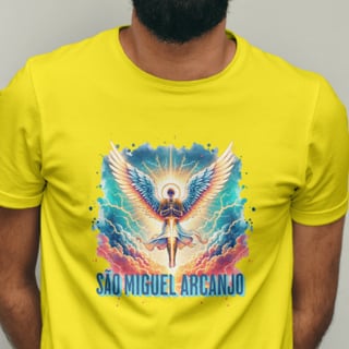 Nome do produto T-Shirt Quality Unissex | São Miguel Arcanjo