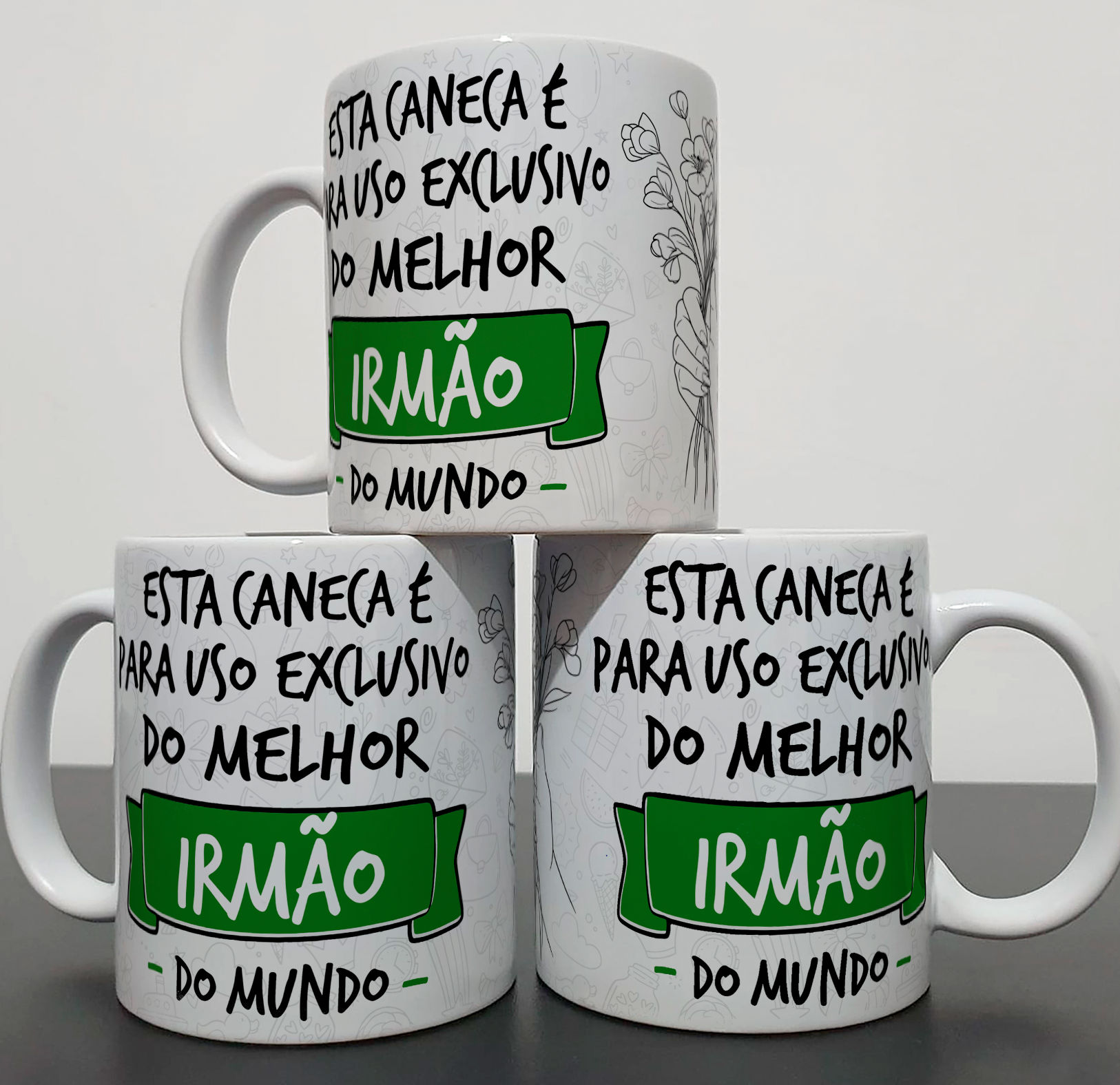 Caneca Personalizada Familia - Tema Irmão