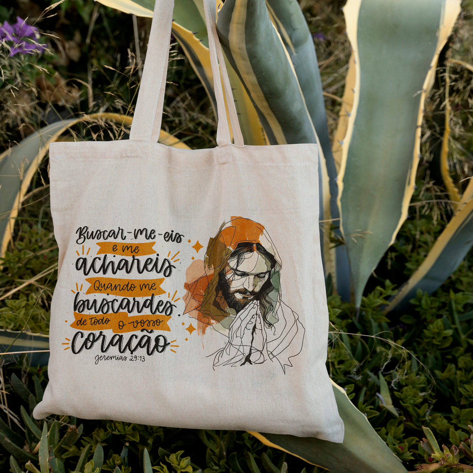 Ecobag - Tema Frases Religiosas - Mod 06