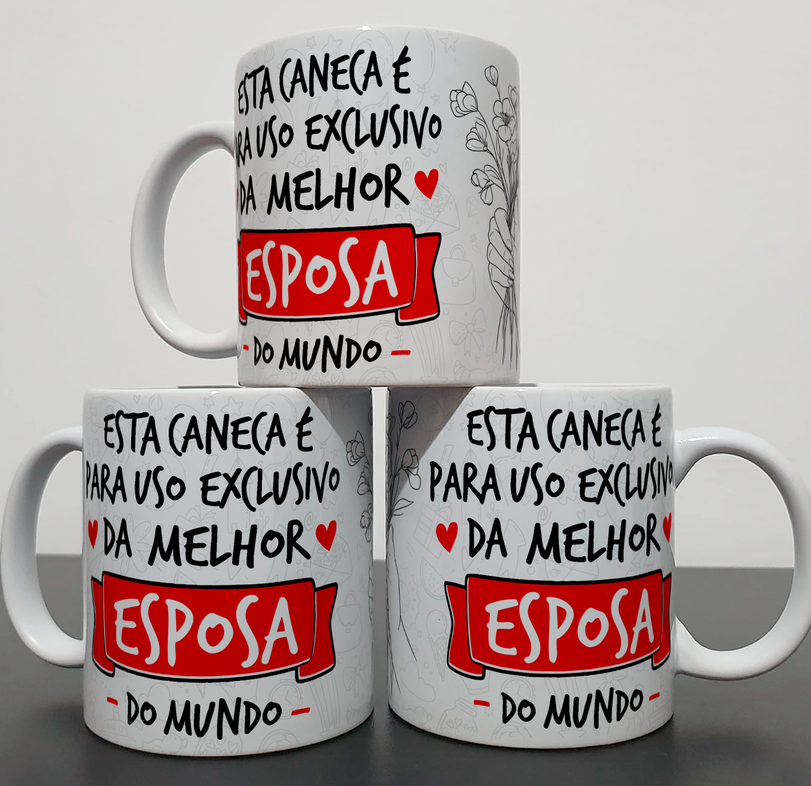 Caneca Personalizada Familia - Tema Esposa