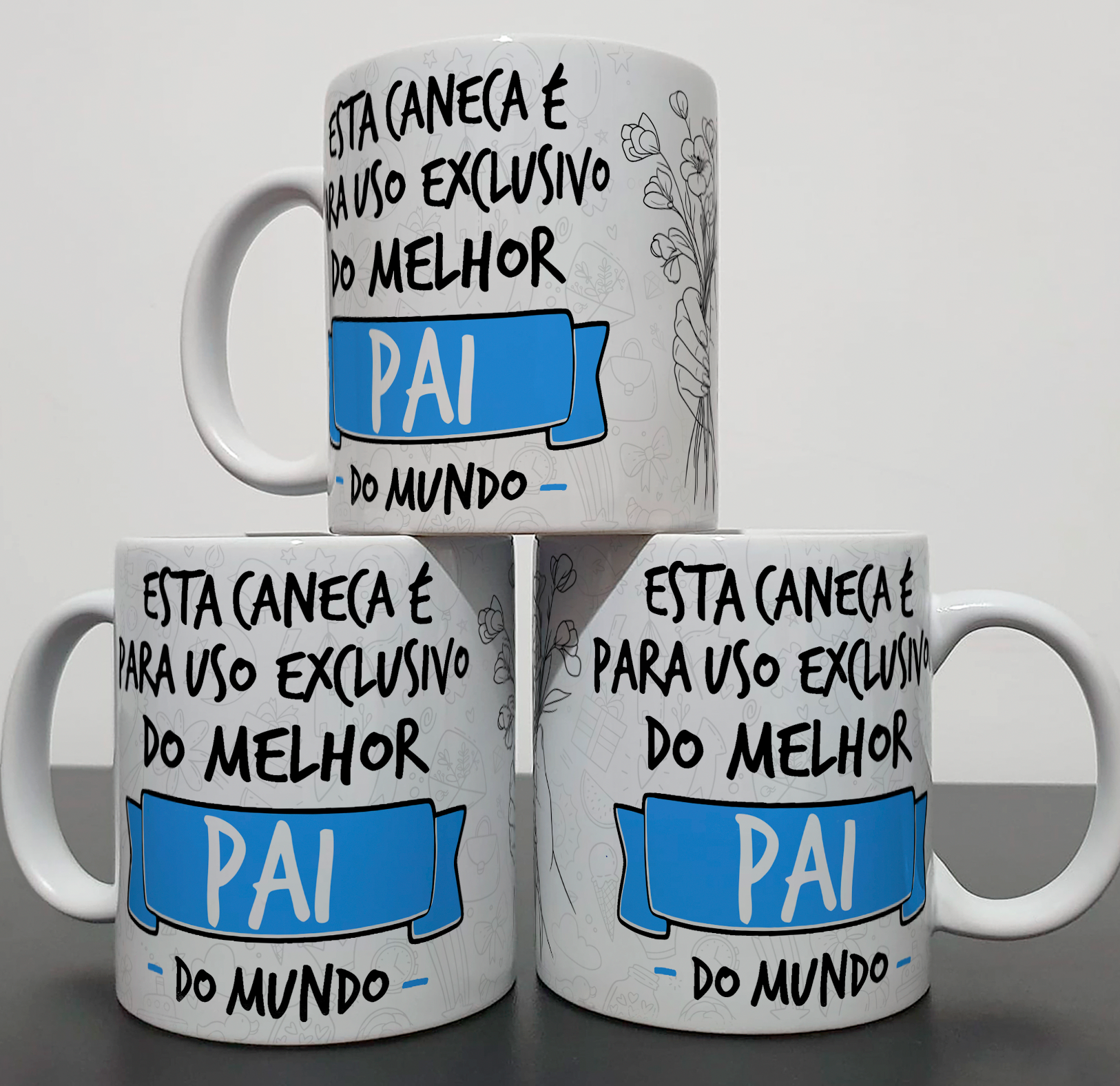 Caneca Personalizada Familia - Tema Pai