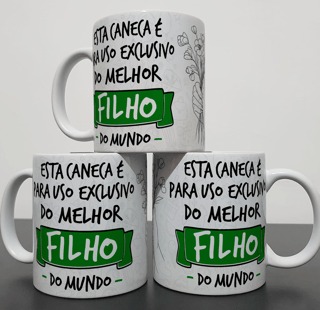 Caneca Personalizada Familia - Tema Filho