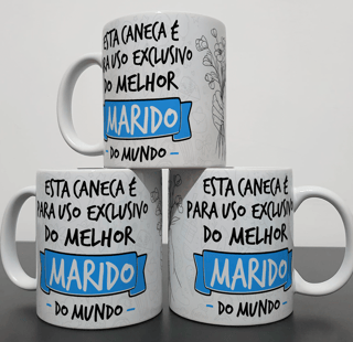 Caneca Personalizada Familia - Tema Marido