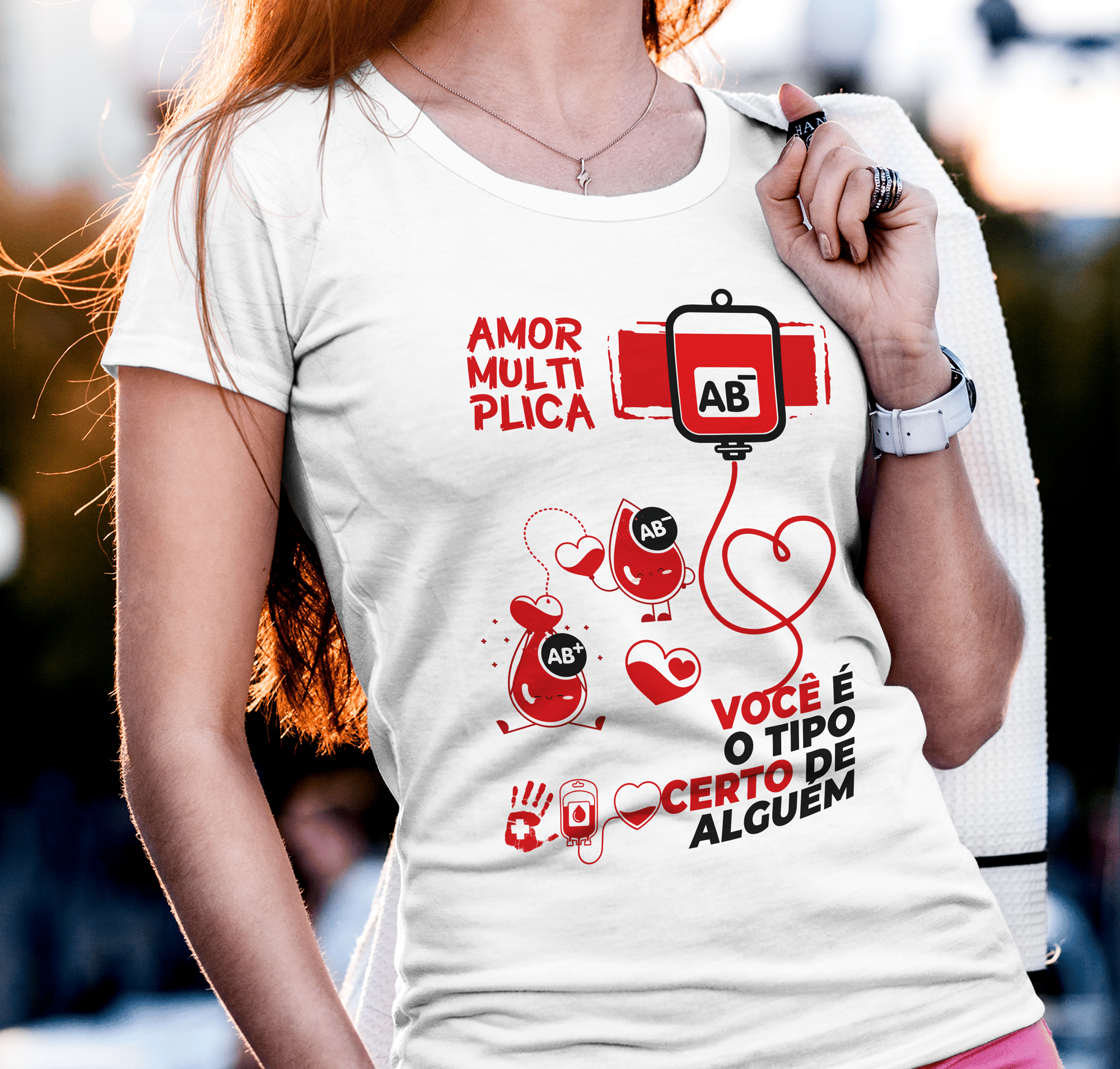 Camisa Baby Long - Doe Sangue - Mod 01