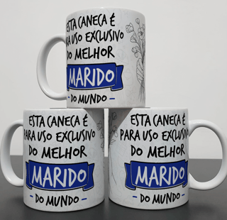 Caneca Personalizada Familia - Tema Marido