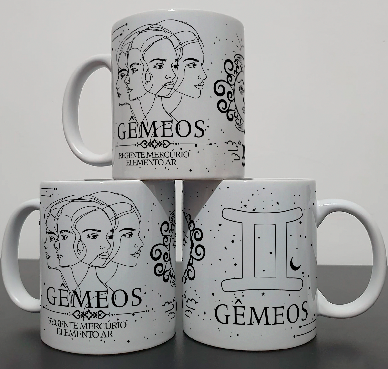 Caneca Personalizada Signos - Gêmeos